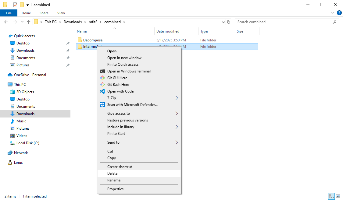 MFit screenshot 2